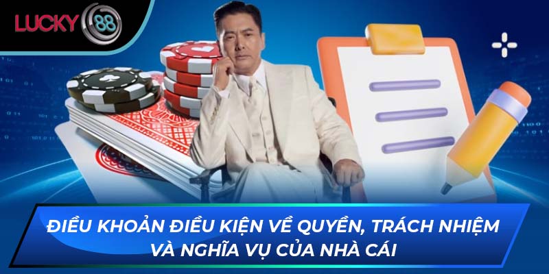 Điều khoản điều kiện về quyền, trách nhiệm và nghĩa vụ của nhà cái Điều khoản điều kiện về quyền, trách nhiệm và nghĩa vụ của nhà cái